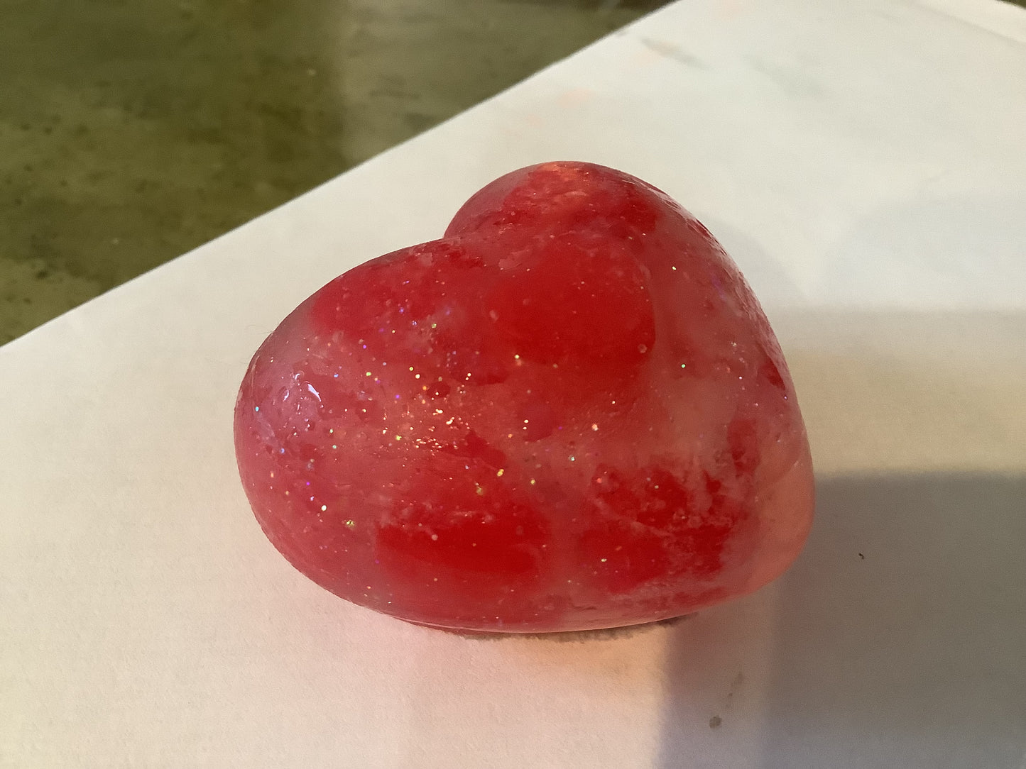 Puffed Heart Soap
