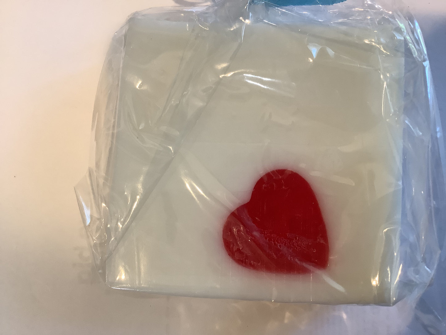 Donkey Milk Heart Embed Soaps