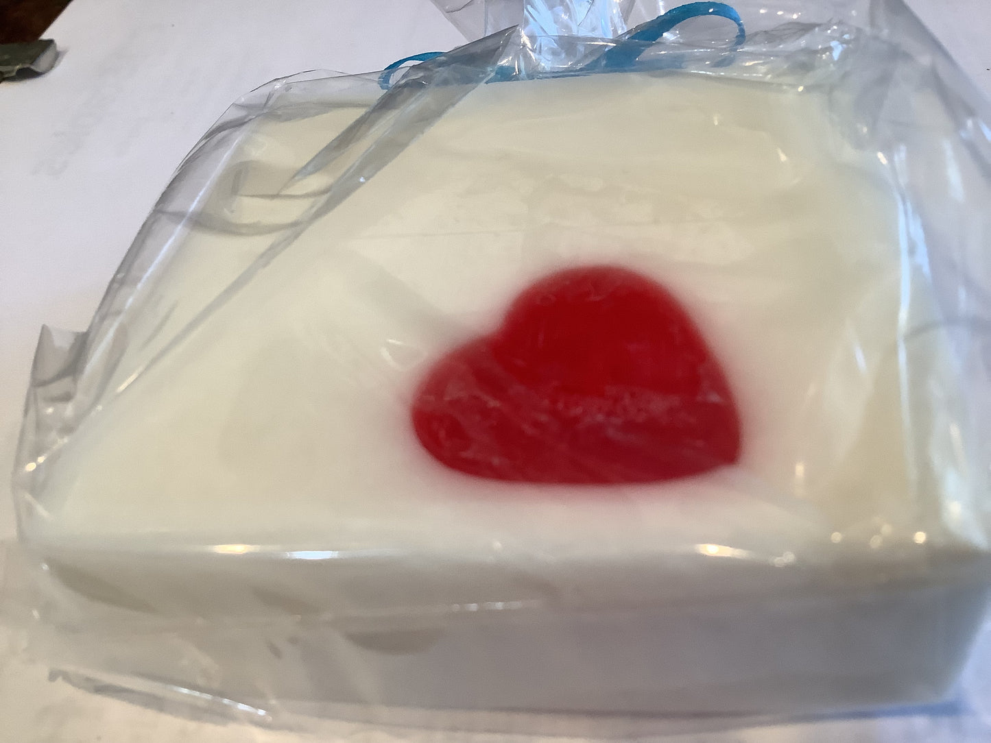 Donkey Milk Heart Embed Soaps
